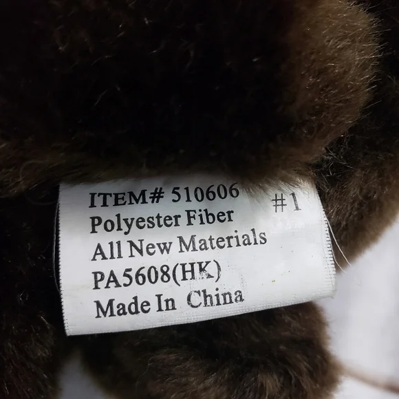 🌞SOLD🌞It's All Greek To Me Brown Moose Hugger 18" Plush Stuffed Animal #510606 - Picture 8 of 9